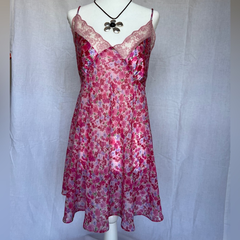 Floral slip dress